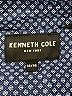 Kenneth Cole Checkered-gingham Blue Short Sleeve Button-Down Shirt Size 14 - 16 - photo 3