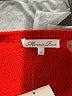 Minnie Rose 100% Cotton Color Block Red Pullover Sweater Size S - photo 7
