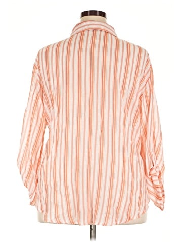 Fred David 3/4 Sleeve Button-Down Shirt (view 2)