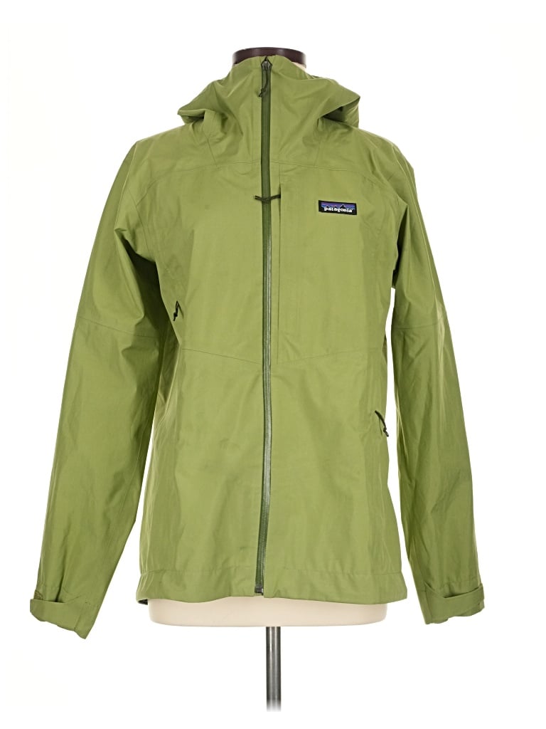 Pre-owned Patagonia Windbreaker Jacket In Green