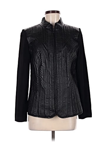 Peter Nygard Leather Jacket (view 1)