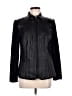 Peter Nygard 100% Leather Black Leather Jacket Size M (estimated) - photo 1