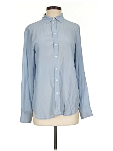 Everlane Long Sleeve Silk Top (view 1)