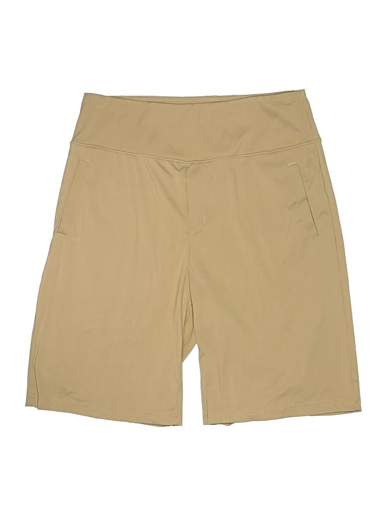 Pre-owned Santiny Khaki Shorts In Tan