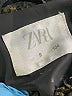 Zara 100% Polyurethane Black Raincoat Size 9 - photo 3