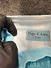 Papo d'Anjo 100% Linen Teal Overall Shorts Size 3 - photo 3
