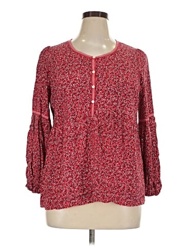 Max Studio Long Sleeve Blouse (view 1)