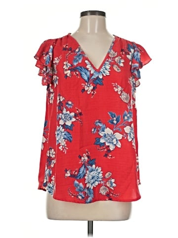 Renee C. Short Sleeve Blouse (view 1)