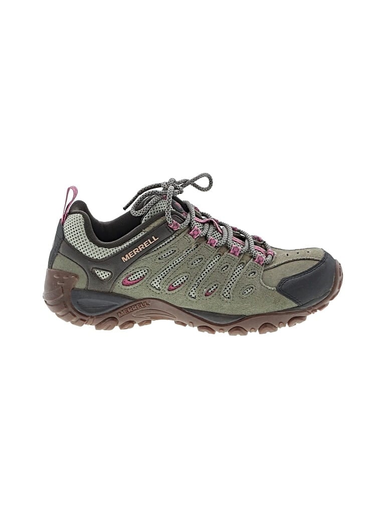 Pre-owned Merrell Sneakers In Green