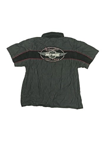Harley Davidson Short Sleeve Button-Down Shirt (view 2)