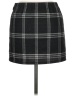 No Comment Plaid Black Casual Skirt Size M - photo 2
