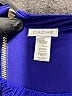 Cache Solid Blue Cocktail Dress Size M - photo 7