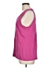 Basic Editions 100% Cotton Pink Sleeveless T-Shirt Size L - photo 5
