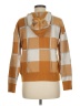 RACHEL Rachel Roy Checkered-gingham Tan Pullover Sweater Size M - photo 2