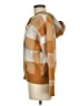 RACHEL Rachel Roy Checkered-gingham Tan Pullover Sweater Size M - photo 5