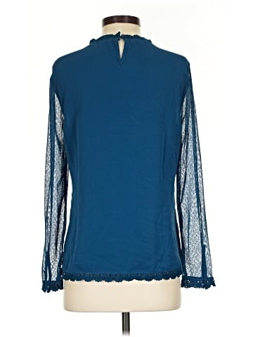Allegra K Long Sleeve Blouse (view 2)