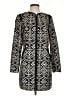 Dennis by Dennis Basso 100% Polyester Print Black Coat Size 2 - photo 1