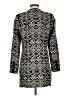 Dennis by Dennis Basso 100% Polyester Print Black Coat Size 2 - photo 2