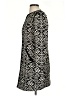 Dennis by Dennis Basso 100% Polyester Print Black Coat Size 2 - photo 5