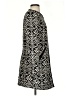 Dennis by Dennis Basso 100% Polyester Print Black Coat Size 2 - photo 4