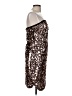 Love 100% Polyester Metallic Brown Cocktail Dress Size M - photo 4