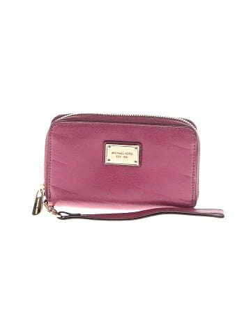 MICHAEL Michael Kors Leather Wristlet (view 1)