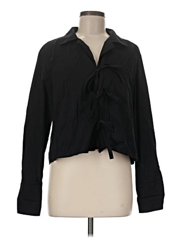 WAYF Long Sleeve Blouse (view 1)