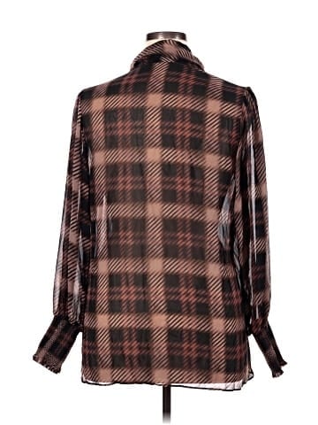 City Chic Long Sleeve Blouse (view 2)