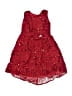 Rare Editions 100% Polyester Red Dress Size 5 (estimated) - photo 1