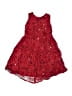 Rare Editions 100% Polyester Red Dress Size 5 (estimated) - photo 2
