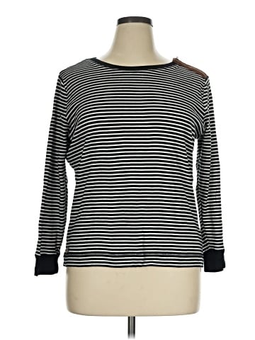 Lauren by Ralph Lauren 3/4 Sleeve T-Shirt (view 1)