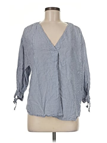H&M L.O.G.G. 3/4 Sleeve Blouse (view 1)