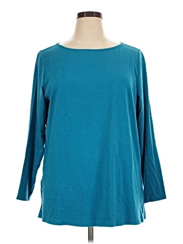 Joan Rivers 3/4 Sleeve Top (view 1)