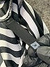 Woolworths 100% Polyester Stripes Black Casual Dress Size M - photo 7