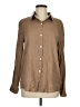 Unbranded Tan Brown Long Sleeve Blouse Size M - photo 1