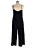 Naked Zebra Solid Black Jumpsuit Size S - photo 2