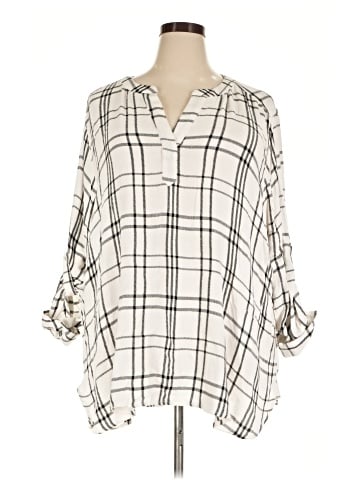 Jane and Delancey 3/4 Sleeve Blouse (view 1)