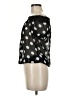 Papaya Black Short Sleeve Blouse Size M - photo 5