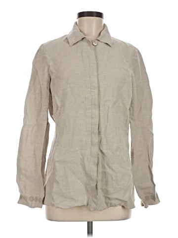 Dana Buchman Long Sleeve Button-Down Shirt (view 1)