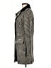 Lauren by Ralph Lauren Houndstooth Ivory Wool Coat Size M - photo 5