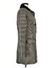 Lauren by Ralph Lauren Houndstooth Ivory Wool Coat Size M - photo 4