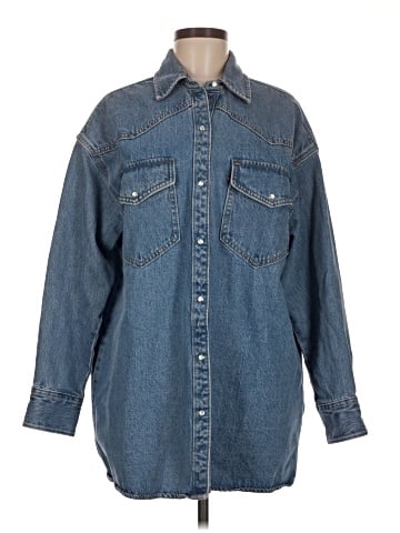 Levi's 3/4 Sleeve Button-Down Shirt (view 1)
