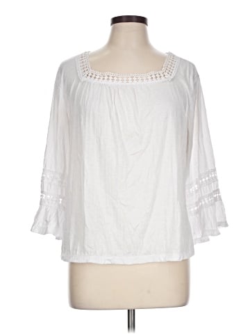 Carolyn Taylor 3/4 Sleeve Blouse (view 1)