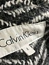 Calvin Klein Chevron-herringbone Black Wool Coat Size 8 - photo 6