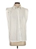 Habitual Ivory Sleeveless Button-Down Shirt Size Sm (1) - photo 1