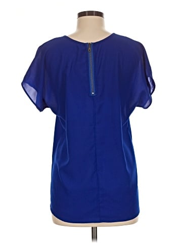 Fun & Flirt Short Sleeve Blouse (view 2)