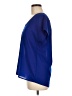 Fun & Flirt 100% Polyester Blue Short Sleeve Blouse Size M - photo 5