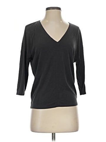 White House Black Market 3/4 Sleeve T-Shirt (view 1)