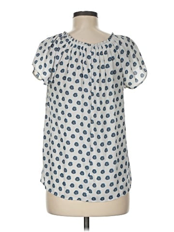Ann Taylor LOFT Outlet Short Sleeve Blouse (view 2)