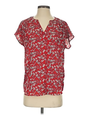 Banana Republic Factory Store Short Sleeve Blouse (view 1)